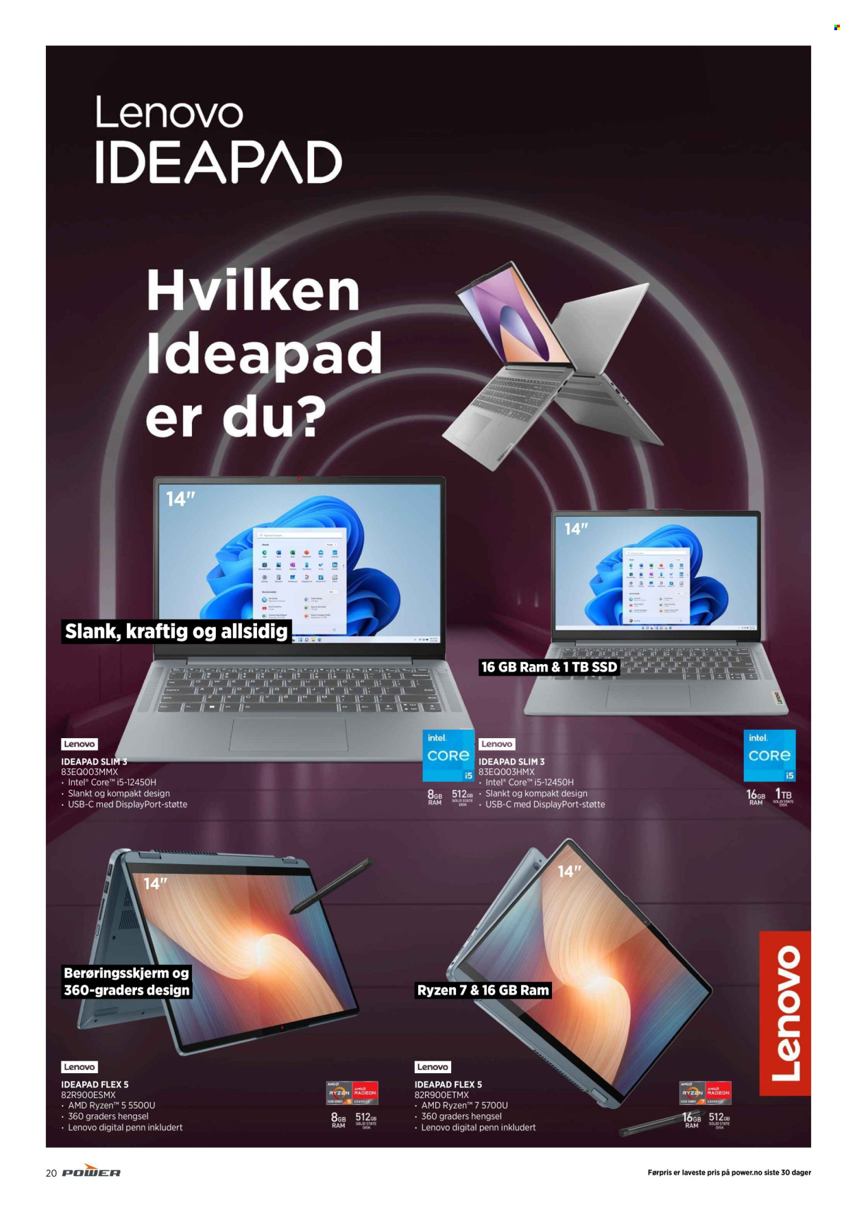 Kundeavis Power. Side 20
