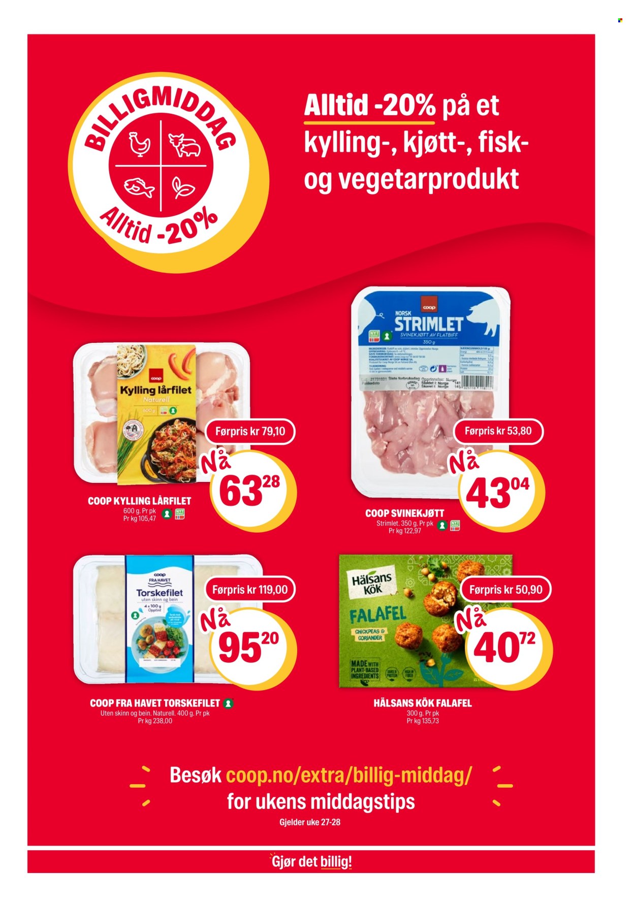 Kundeavis Coop Extra - 1.7.2024 - 7.7.2024. Side 23