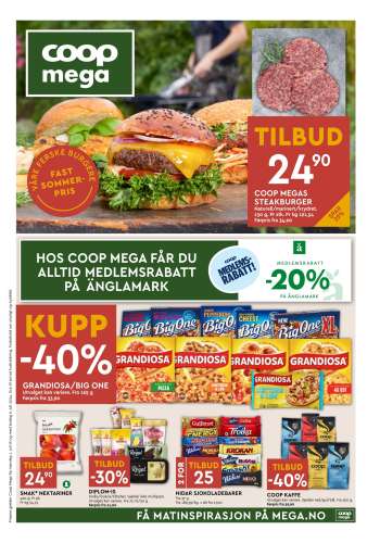 Kundeavis Coop Mega - 1.7.2024 - 6.7.2024.
