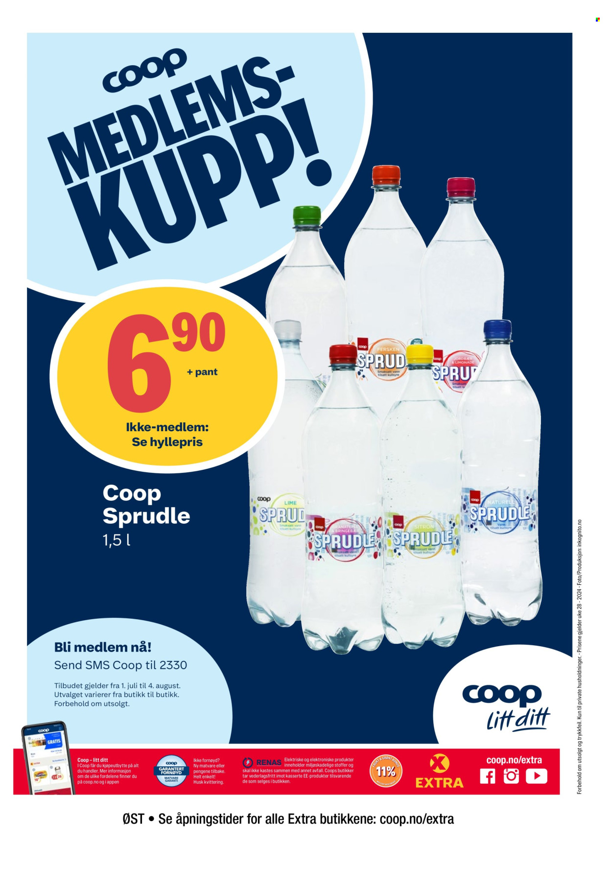 Kundeavis Coop Extra - 8.7.2024 - 14.7.2024. Side 26