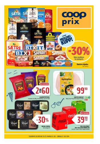 Kundeavis Coop Prix - 8.7.2024 - 21.7.2024.