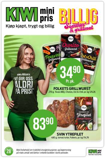 Kundeavis KIWI.