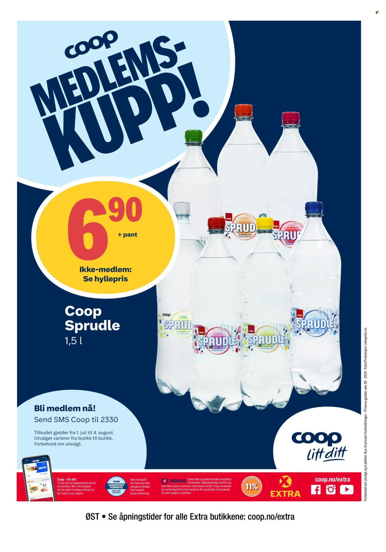 Kundeavis Coop Extra - 15.7.2024 - 21.7.2024. Side 27