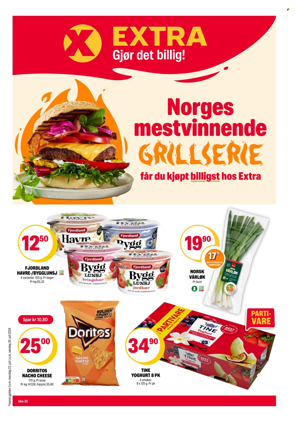 Kundeavis Coop Extra - 22.7.2024 - 28.7.2024. Side 1
