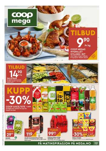 Kundeavis Coop Mega - 22.7.2024 - 27.7.2024.