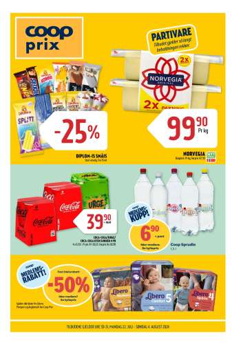 Kundeavis Coop Prix - 22.7.2024 - 4.8.2024.