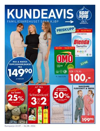 Kundeavis Sparkjøp - 22.7.2024 - 4.8.2024.