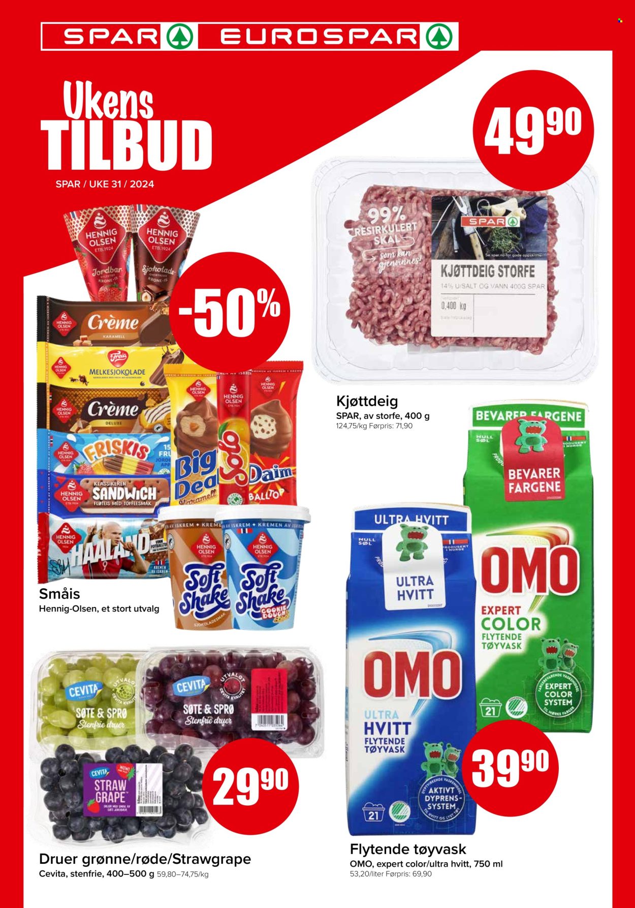 Kundeavis SPAR - 29.7.2024 - 4.8.2024. Side 1