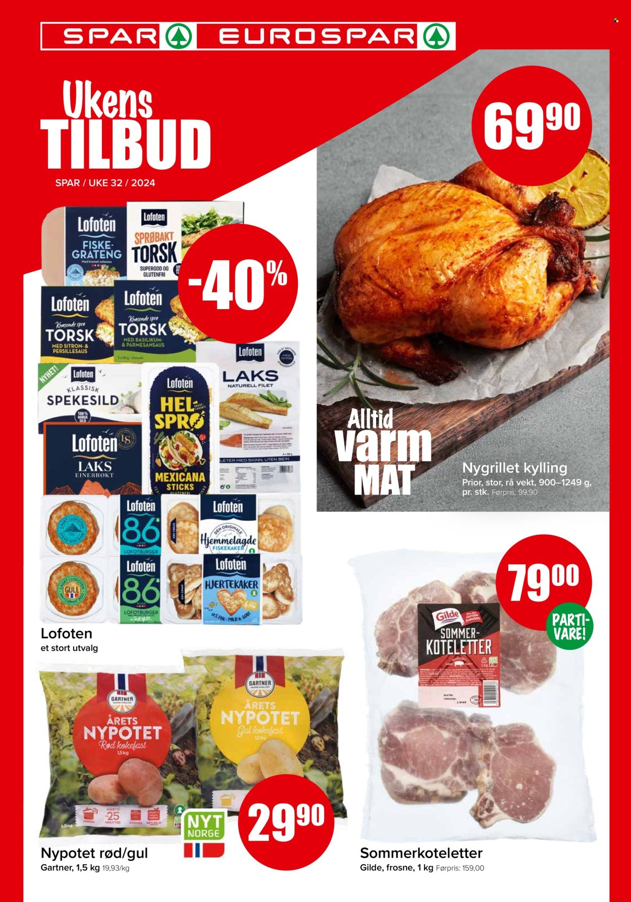 Kundeavis SPAR - 5.8.2024 - 11.8.2024. Side 1