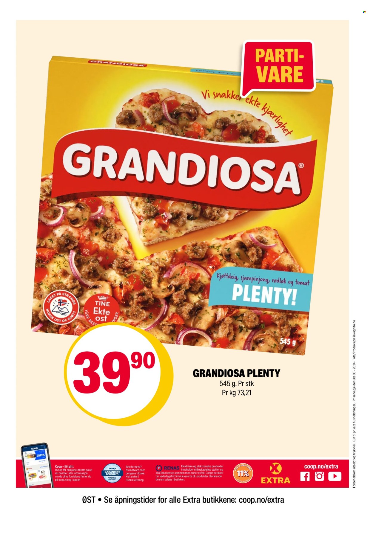 Kundeavis Coop Extra - 12.8.2024 - 18.8.2024. Side 11