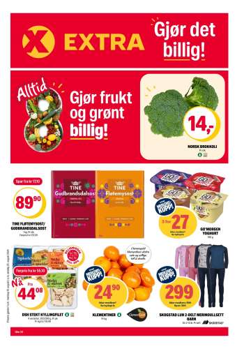 Kundeavis Coop Extra - 19.8.2024 - 25.8.2024.