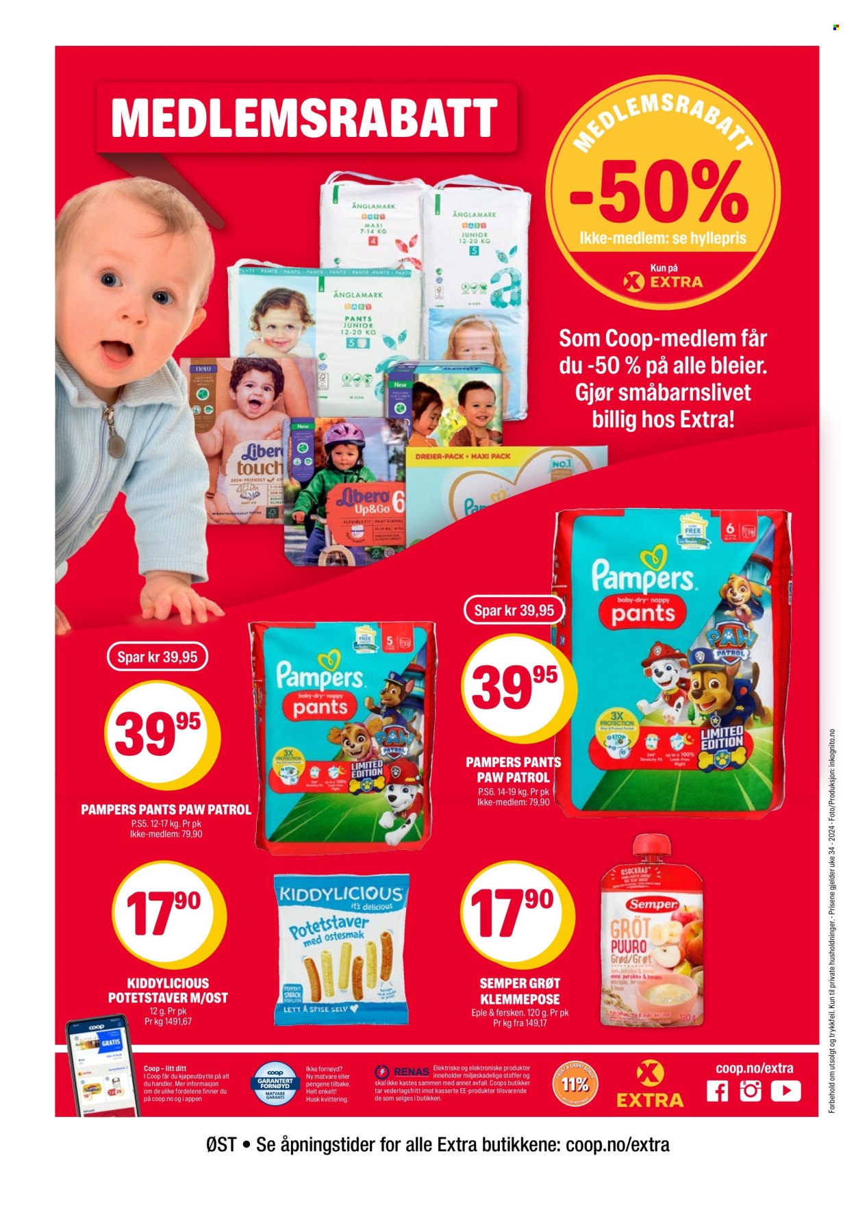 Kundeavis Coop Extra - 19.8.2024 - 25.8.2024. Side 14