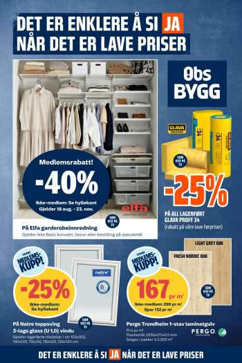 Kundeavis Coop Obs BYGG - 18.8.2024 - 31.8.2024.