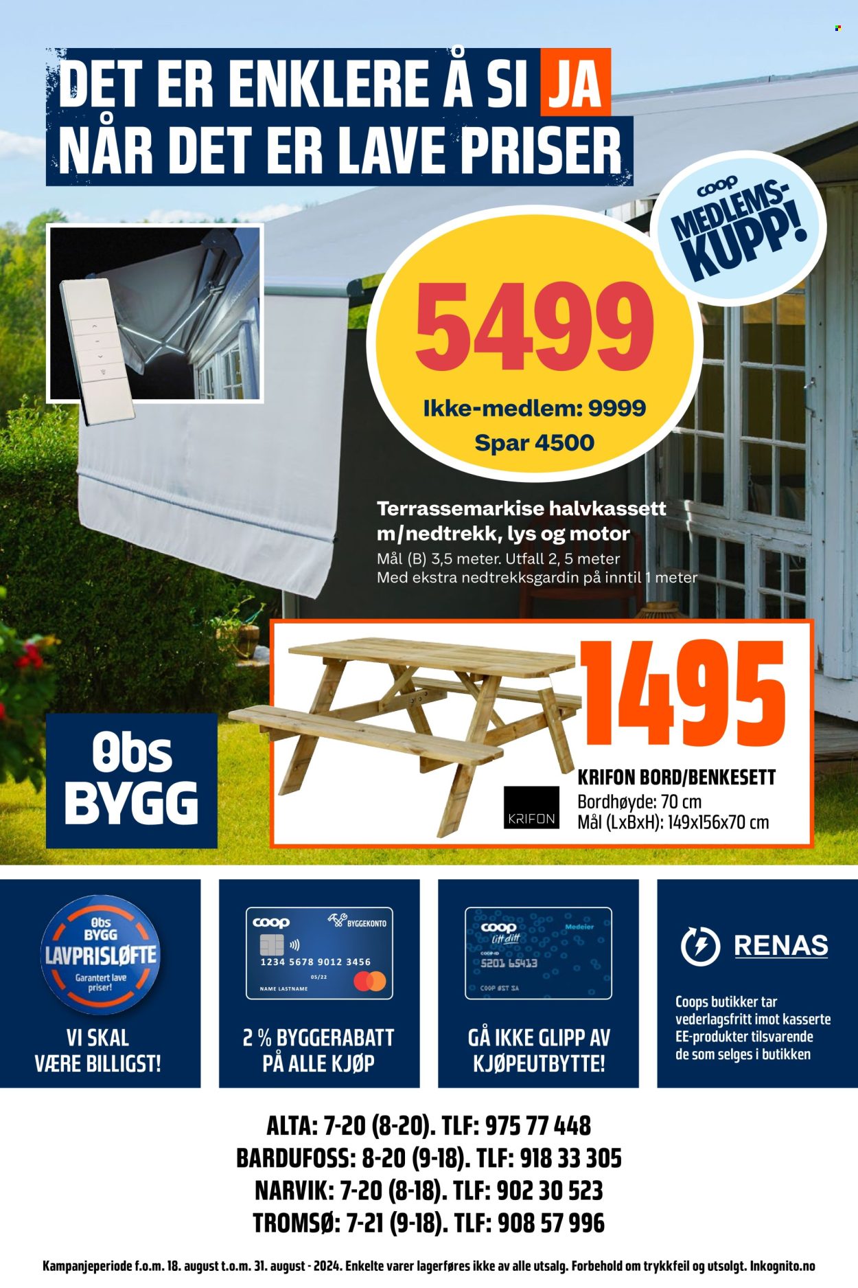 Kundeavis Coop Obs BYGG - 18.8.2024 - 31.8.2024. Side 28