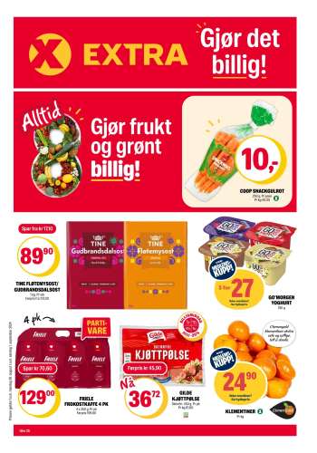 Kundeavis Coop Extra - 26.8.2024 - 1.9.2024.
