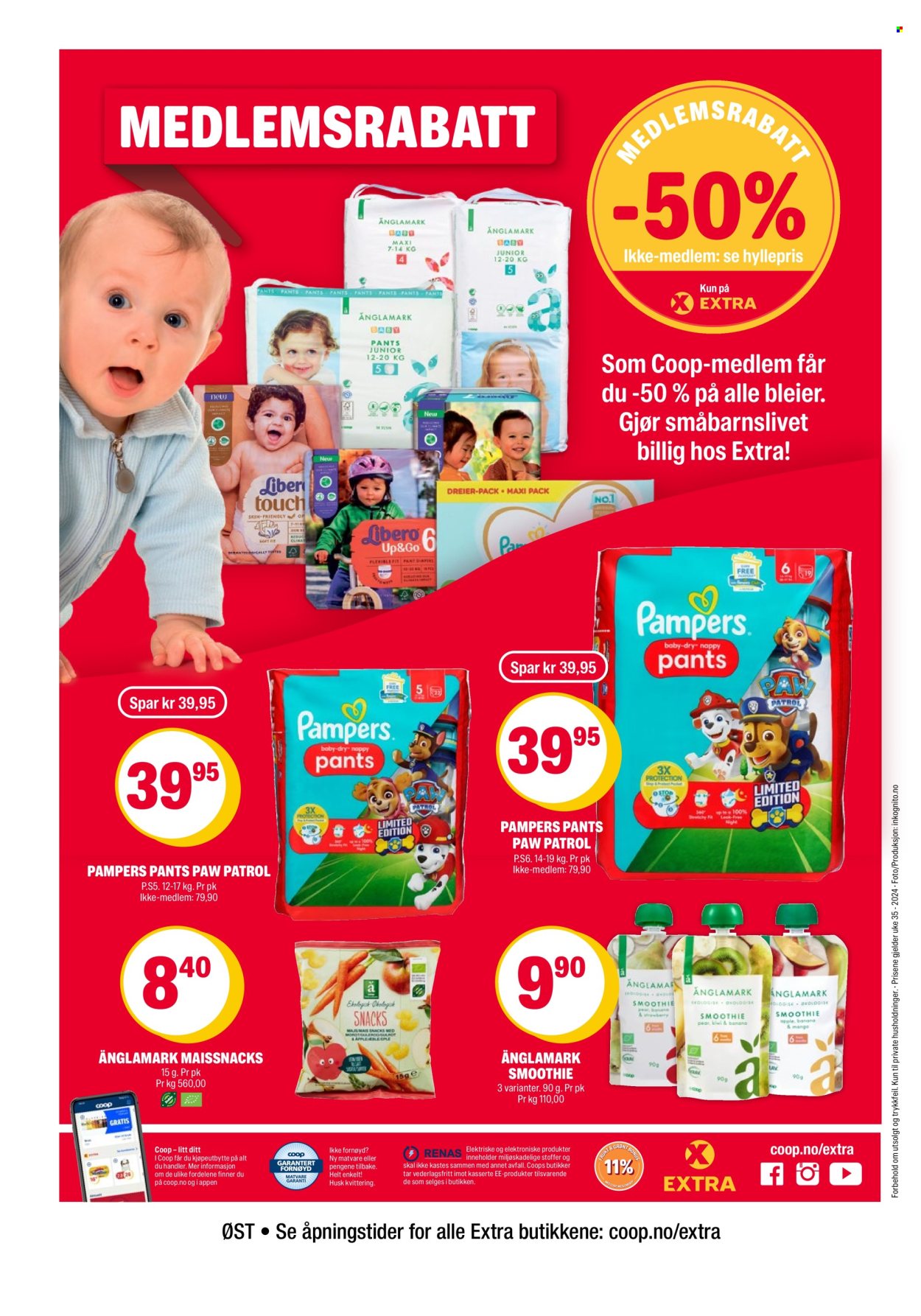 Kundeavis Coop Extra - 26.8.2024 - 1.9.2024. Side 14