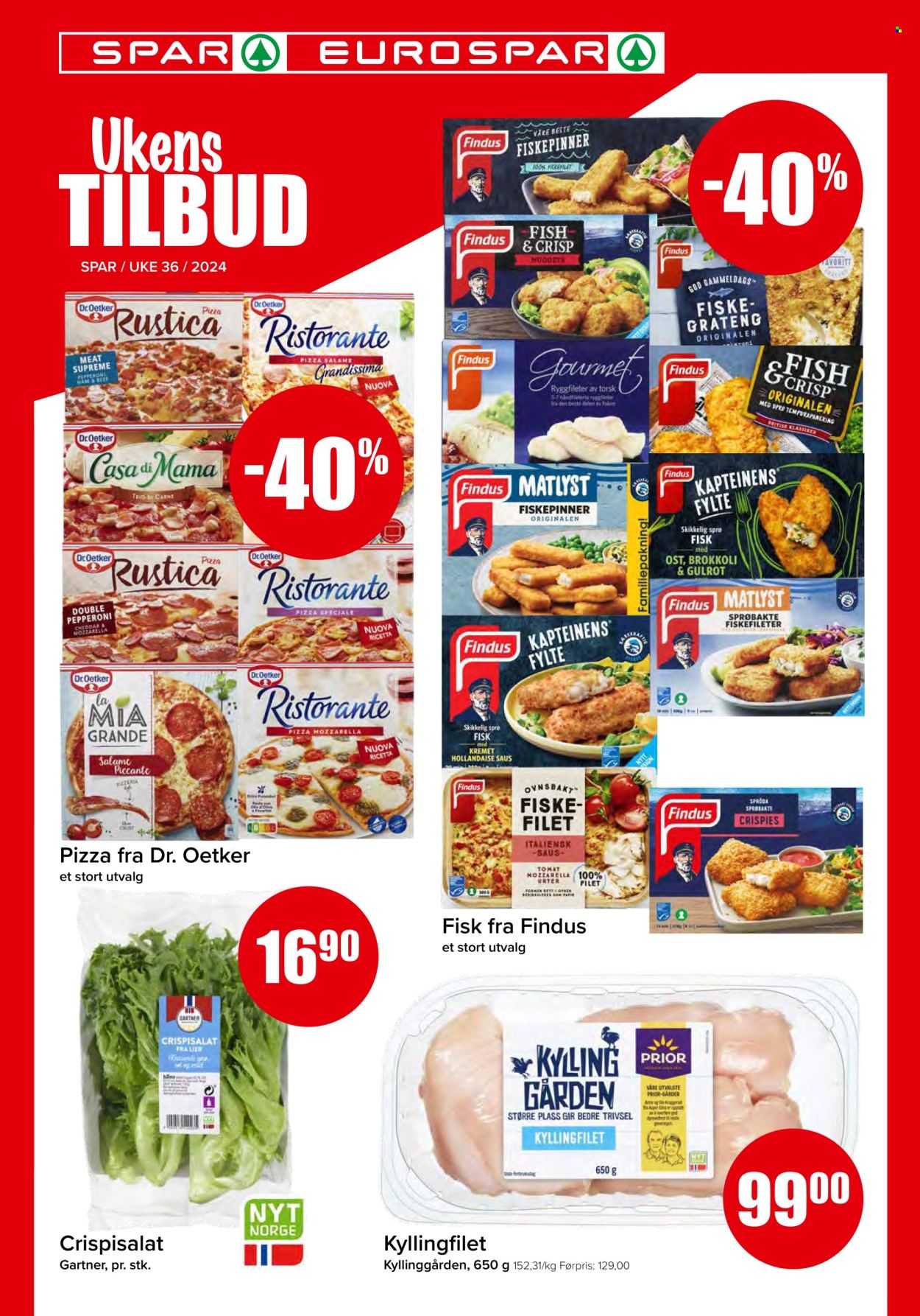 Kundeavis SPAR - 2.9.2024 - 8.9.2024. Side 1