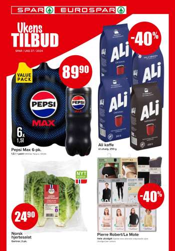 Kundeavis SPAR - 9.9.2024 - 15.9.2024.