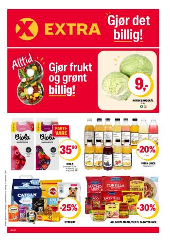 Kundeavis Coop Extra - 9.9.2024 - 15.9.2024.
