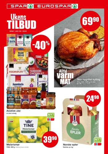 Kundeavis SPAR - 23.9.2024 - 29.9.2024.