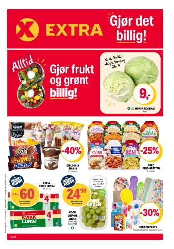 Kundeavis Coop Extra - 23.9.2024 - 29.9.2024.