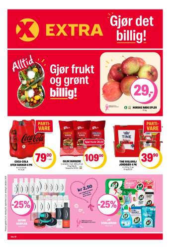 Kundeavis Coop Extra - 30.9.2024 - 6.10.2024.