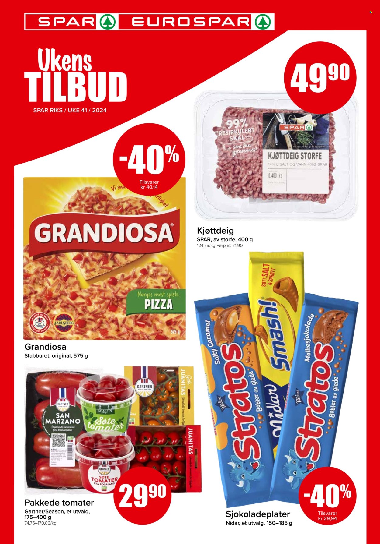 Kundeavis SPAR - 7.10.2024 - 13.10.2024. Side 1