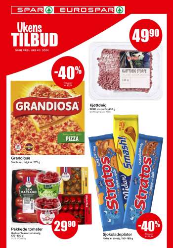 Kundeavis SPAR - 7.10.2024 - 13.10.2024.