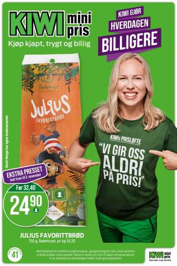 Kundeavis KIWI.