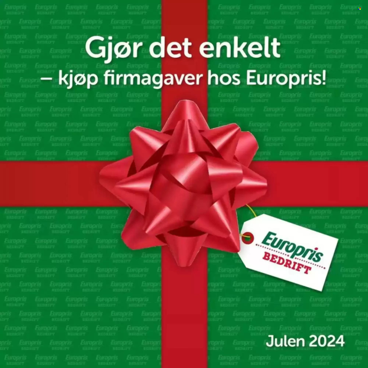 Kundeavis Europris. Side 1