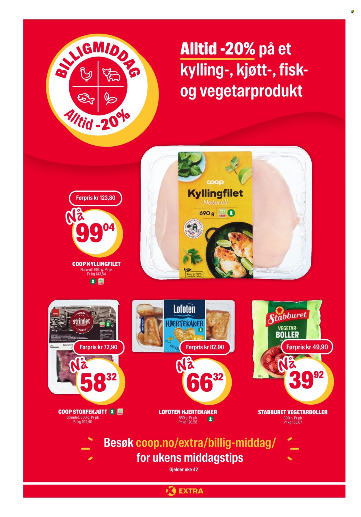 Kundeavis Coop Extra - 14.10.2024 - 20.10.2024. Side 2