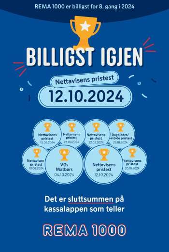 Kundeavis Rema 1000 - 14.10.2024 - 20.10.2024.
