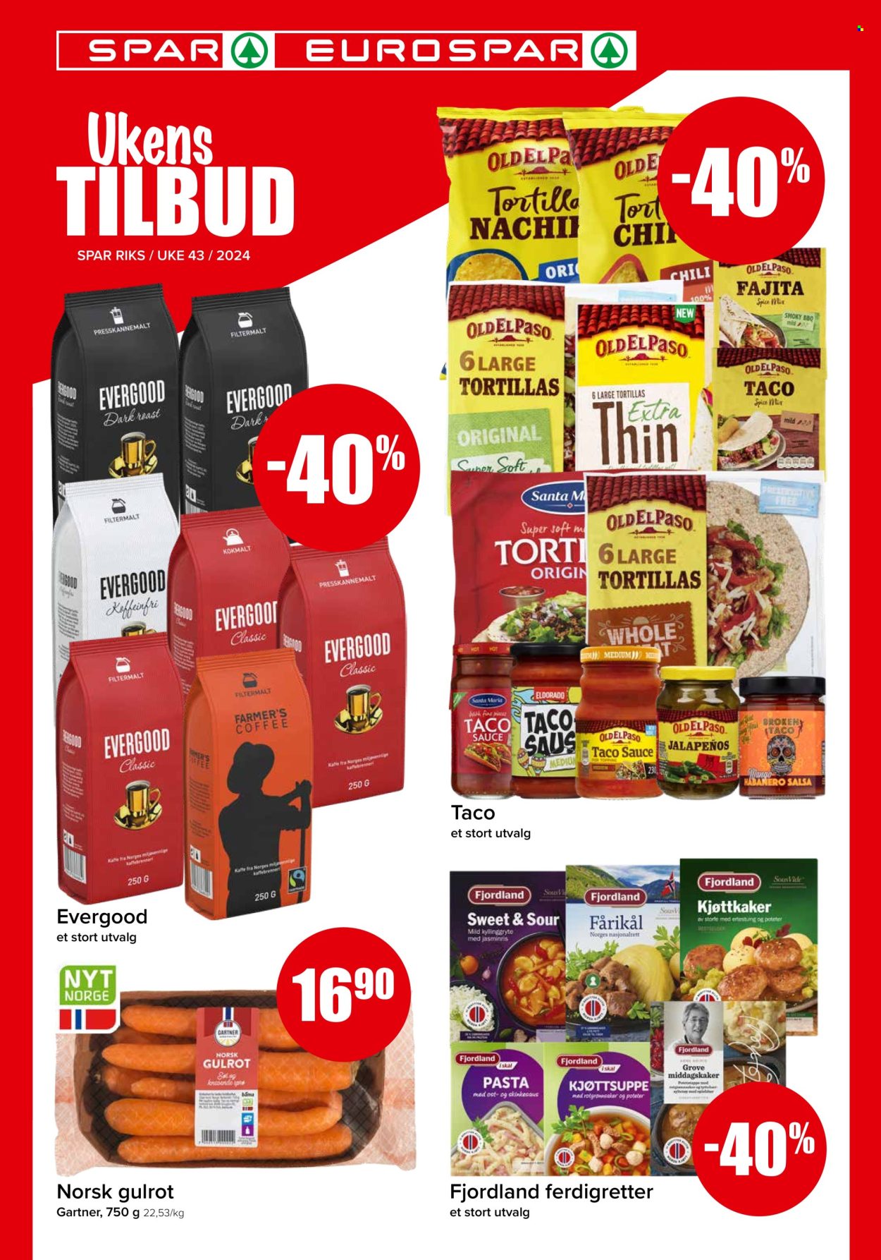 Kundeavis SPAR - 21.10.2024 - 27.10.2024. Side 1