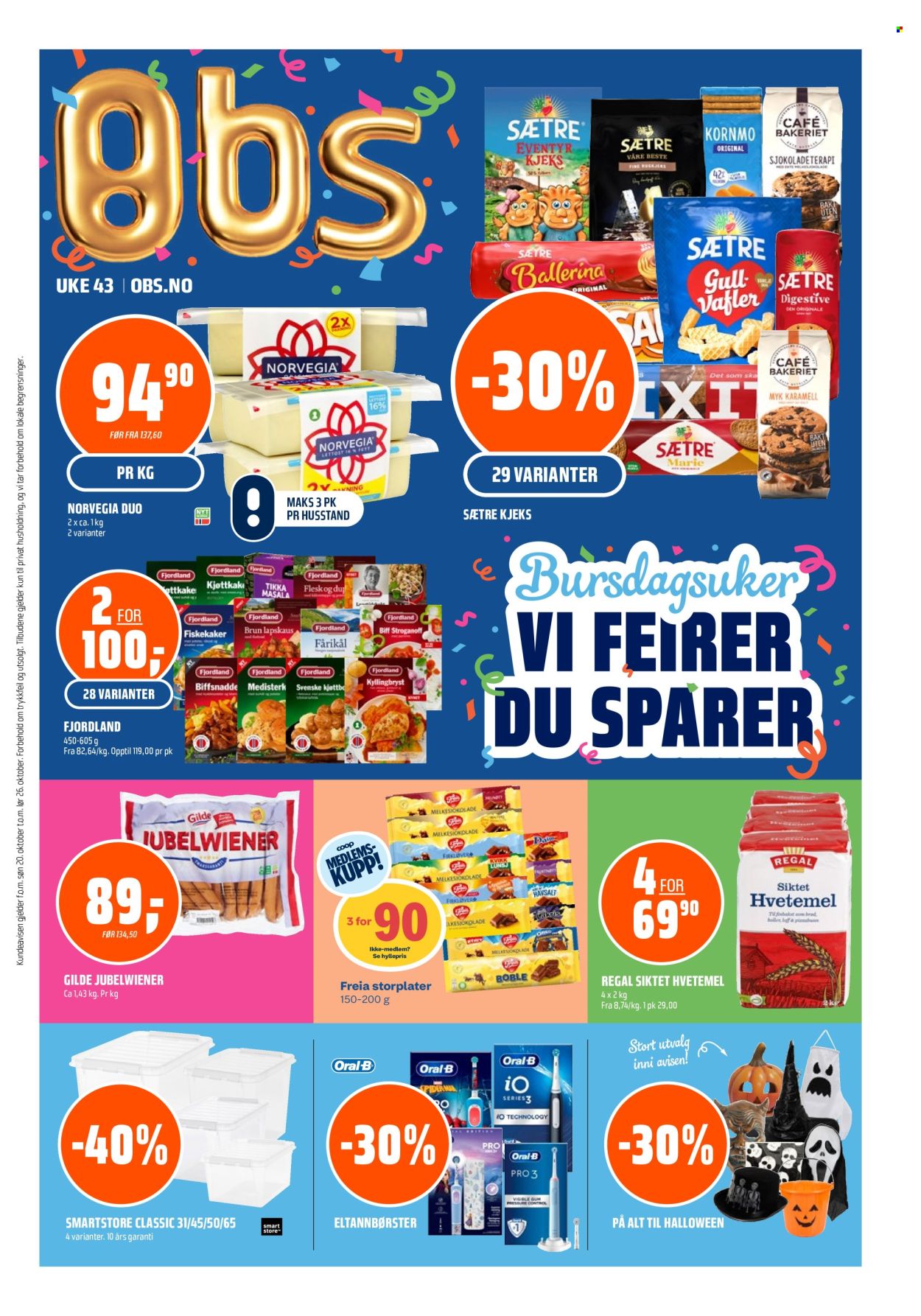 Kundeavis Coop Obs - 20.10.2024 - 26.10.2024. Side 1