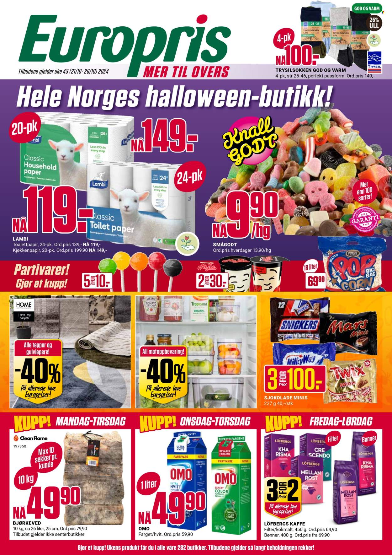 Kundeavis Europris - 21.10.2024 - 26.10.2024. Side 1
