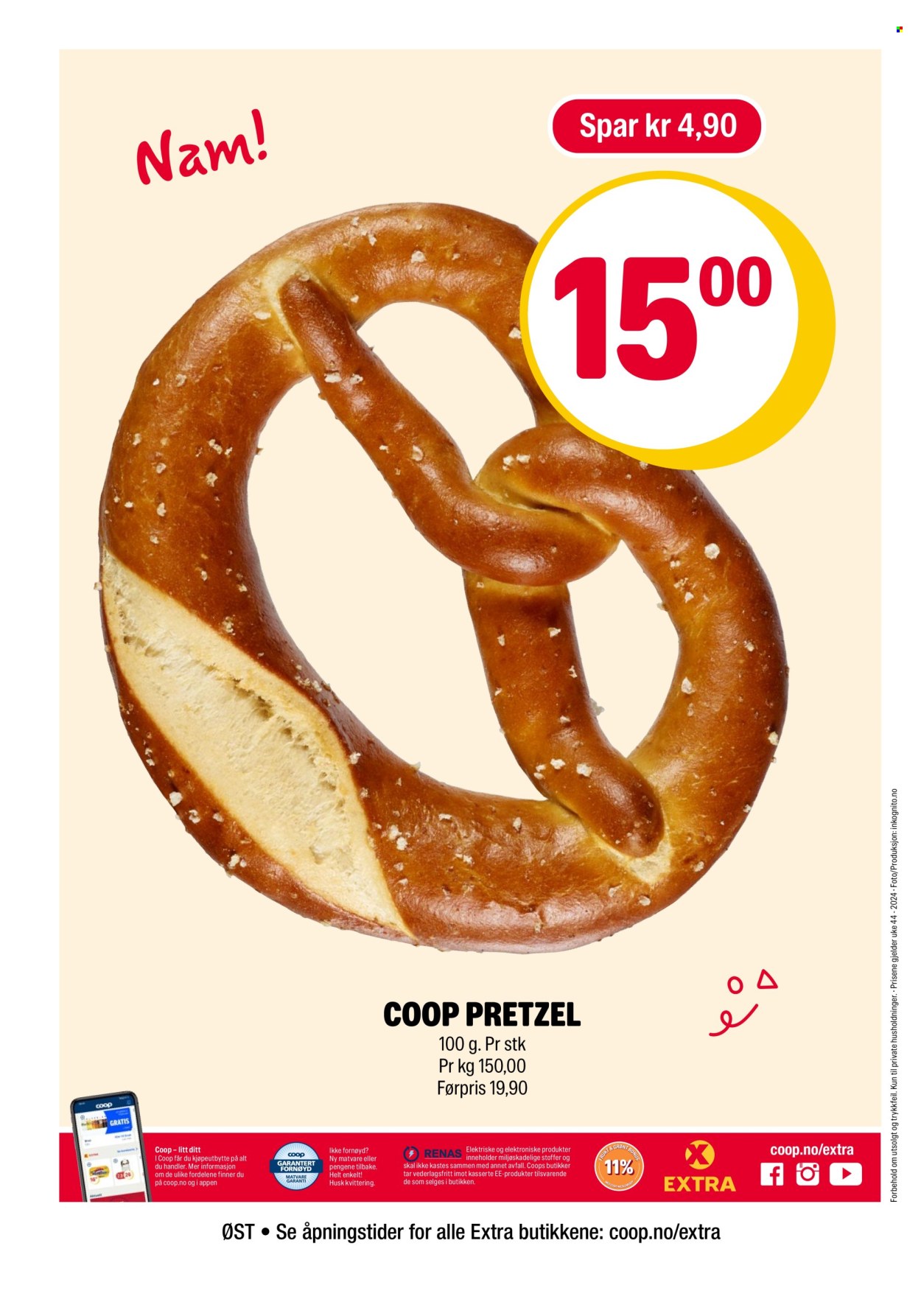 Kundeavis Coop Extra - 28.10.2024 - 3.11.2024. Side 12