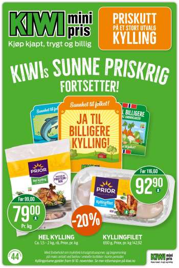 Kundeavis KIWI.