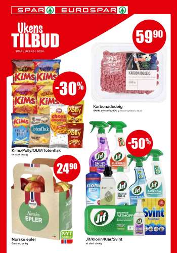 Kundeavis SPAR - 4.11.2024 - 10.11.2024.