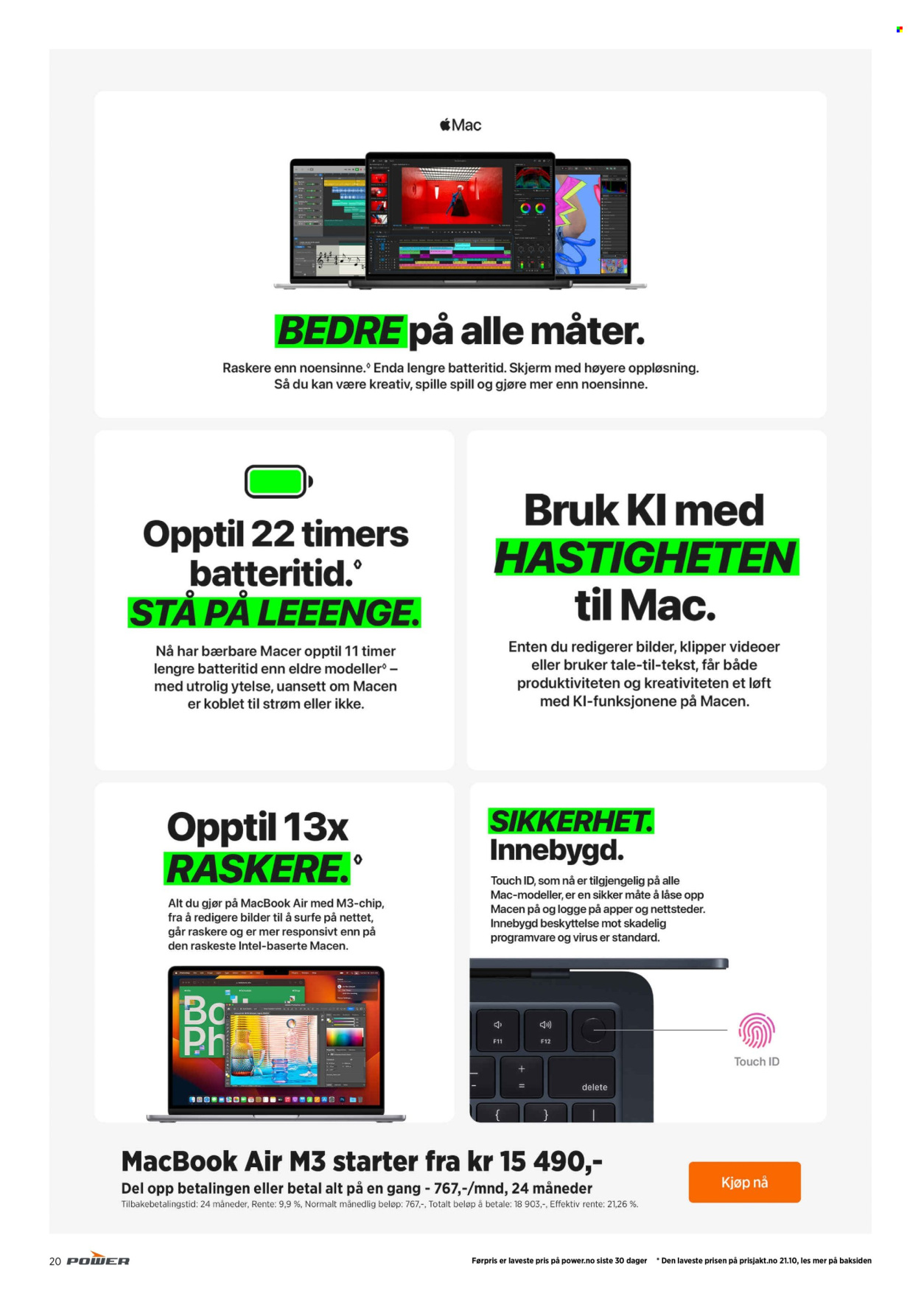 Kundeavis Power. Side 20