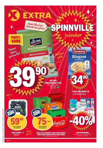 Kundeavis Coop Extra - 18.11.2024 - 24.11.2024.