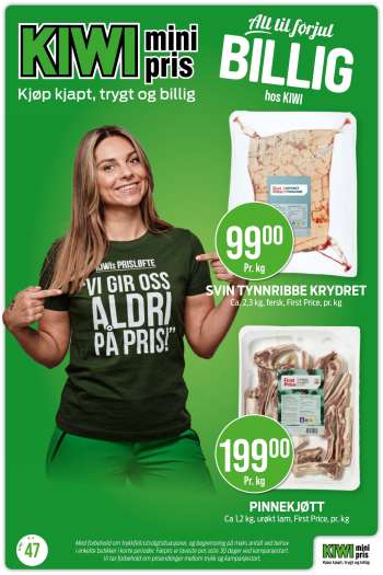 Kundeavis KIWI.