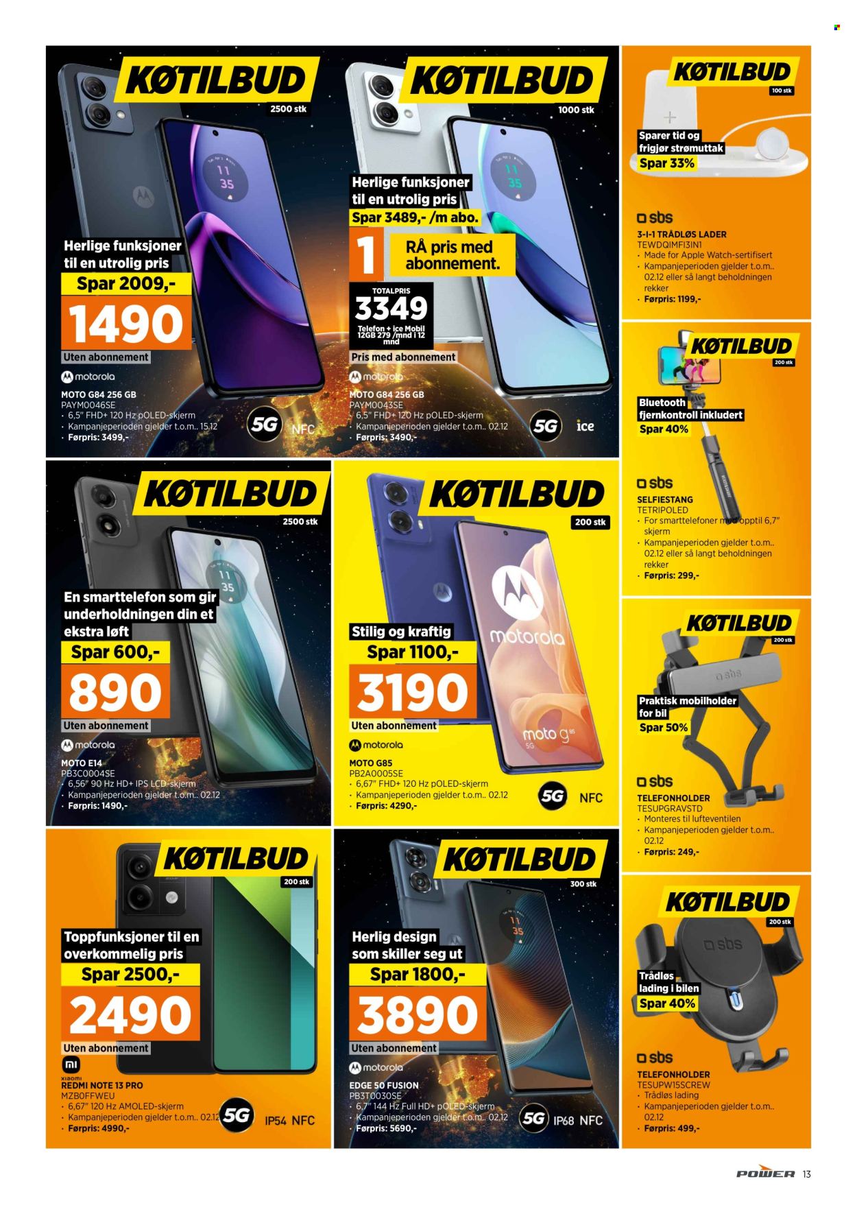 Kundeavis Power. Side 13