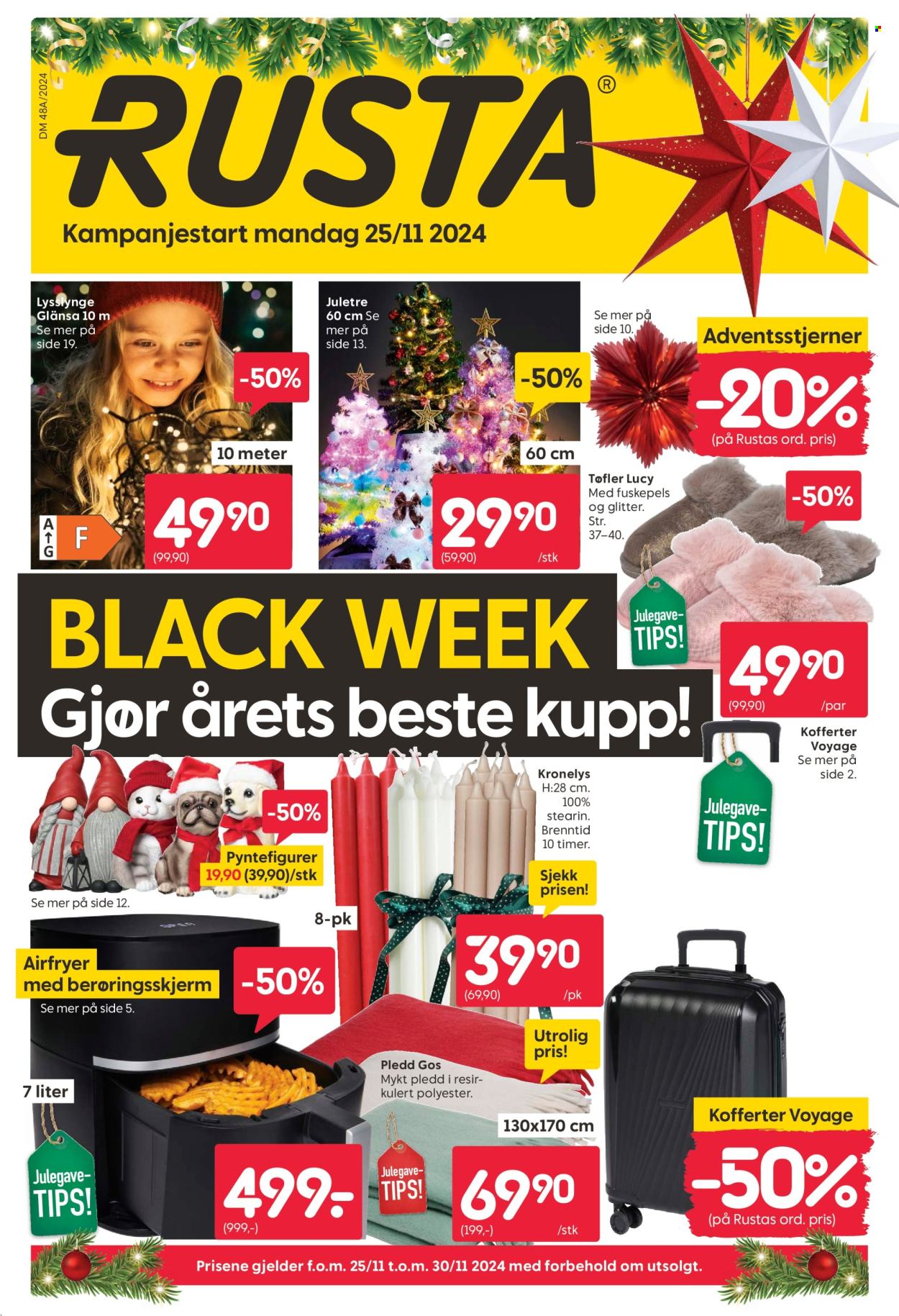 Kundeavis Rusta - 25.11.2024 - 30.11.2024. Side 1