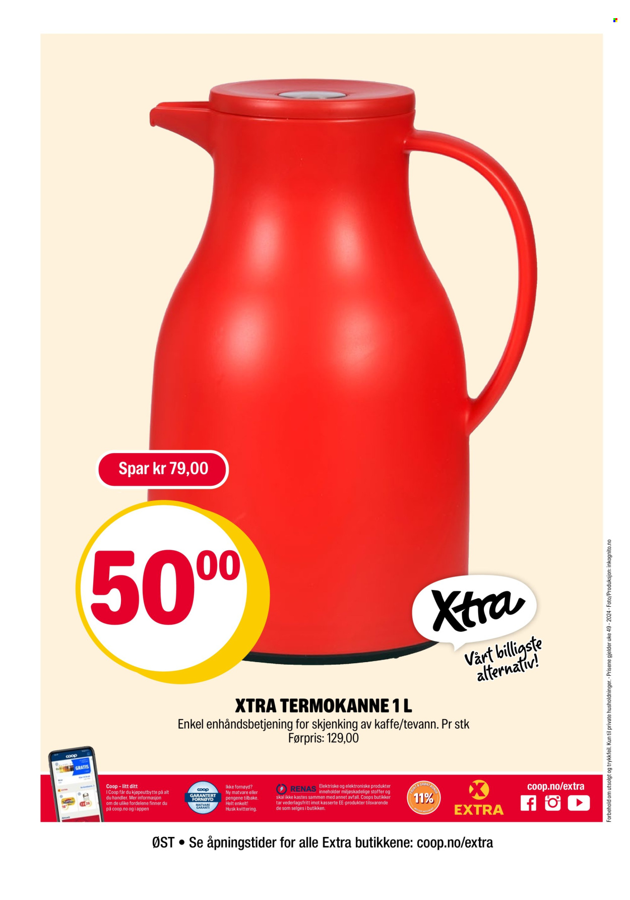 Kundeavis Coop Extra - 2.12.2024 - 8.12.2024. Side 30