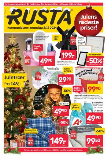 Kundeavis Rusta - 2.12.2024 - 8.12.2024.