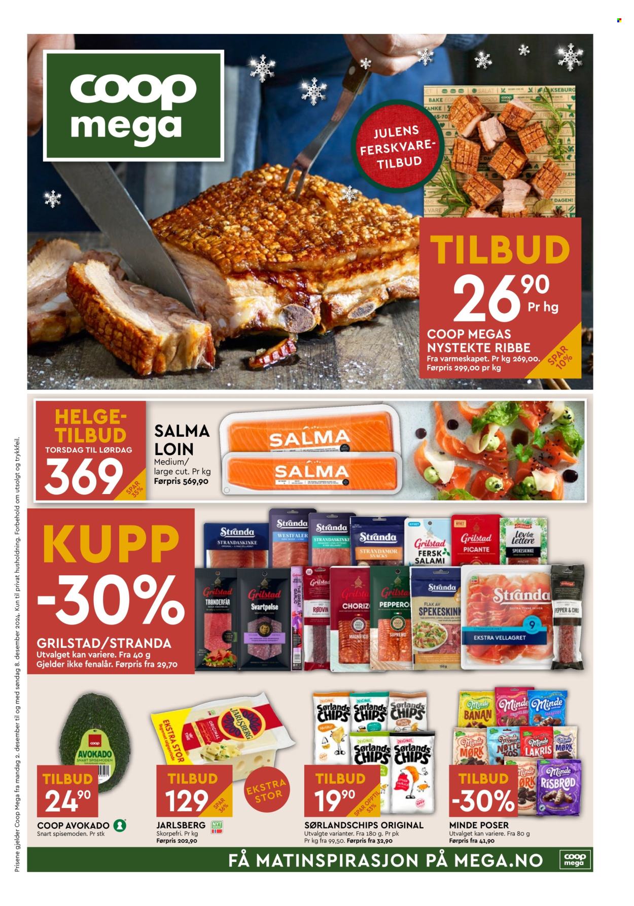 Kundeavis Coop Mega - 2.12.2024 - 8.12.2024. Side 1