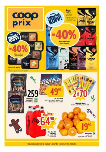 Kundeavis Coop Prix - 9.12.2024 - 15.12.2024.