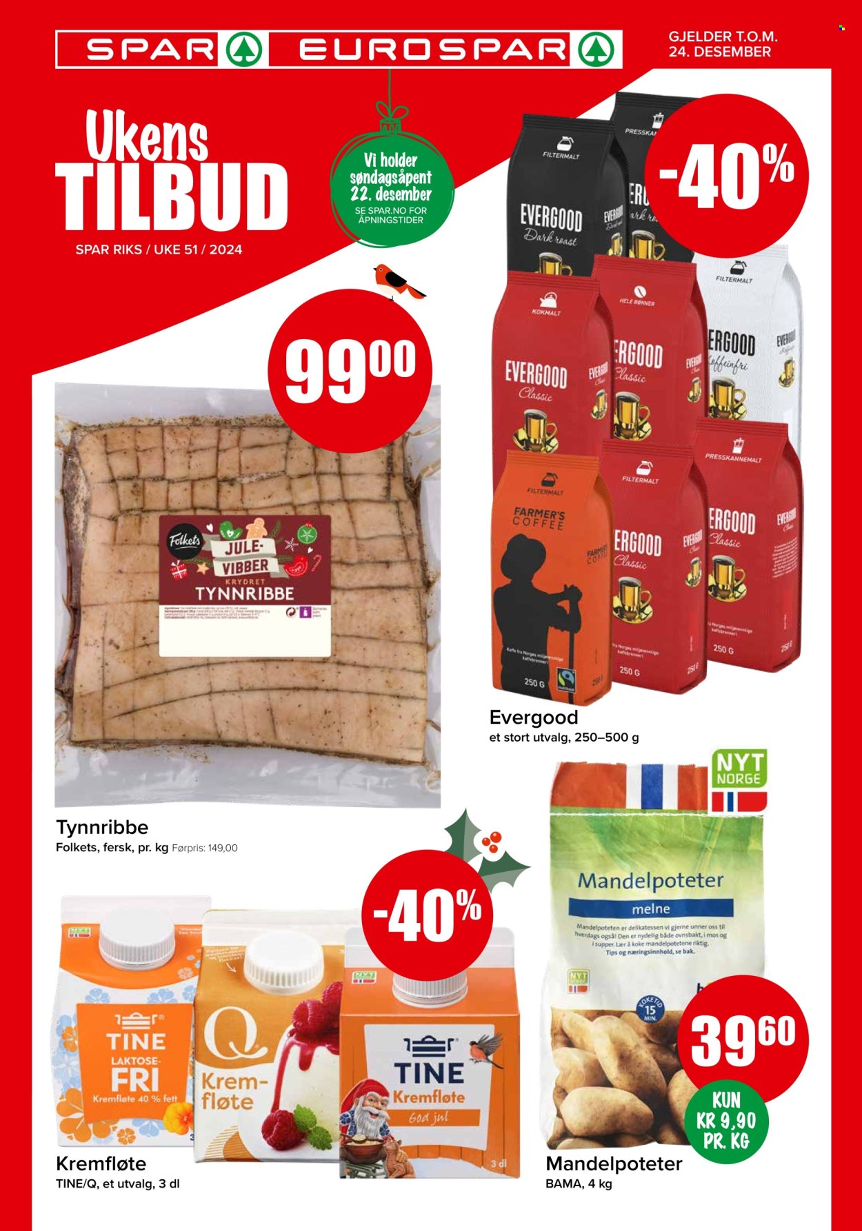 Kundeavis SPAR - 16.12.2024 - 24.12.2024. Side 1