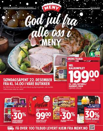 Kundeavis MENY - 15.12.2024 - 24.12.2024.