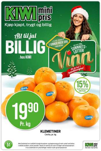 Kundeavis KIWI.